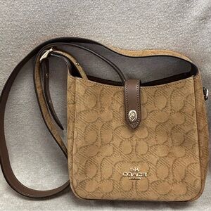 Hadley Mini Crossbody Bag In Signature Suede